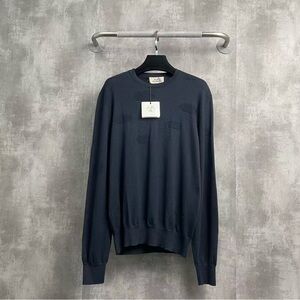 Authentic Hermes Dark Blue Crewneck Sweater